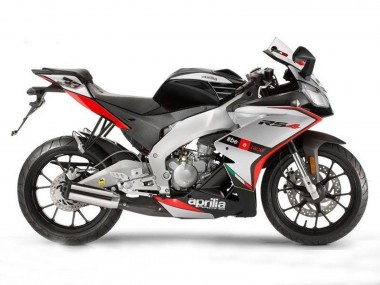 Venta Carenados Moto Aprilia RS4 50 125 2012-2018 - Plata Rojo Negro