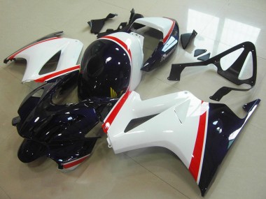 Venta Carenado Moto Honda VFR 800 2002-2013 - Blanco Rojo Azul Oscuro