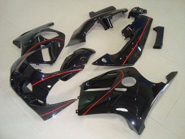 Venta Carenados Moto Honda CBR250RR MC19 1988-1989 - Negro Brillante Rojo Línea