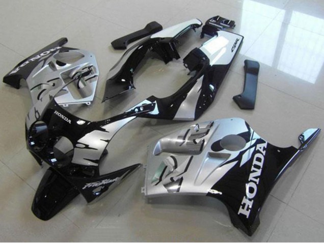 Venta Carenados Moto Honda CBR250RR MC19 1988-1989 - Plata Negro Brillante