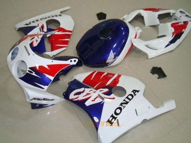 Venta Carenado Moto Honda CBR250RR MC22 1990-1998 - Blanco Rojo Azul