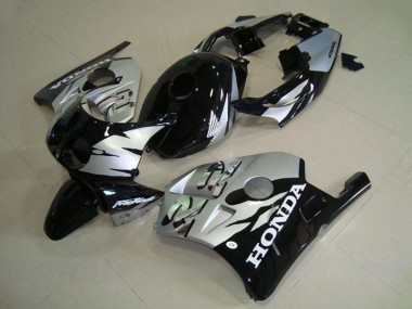 Venta Carenados Moto Honda CBR250RR MC22 1990-1998 - Plata Negro Brillante