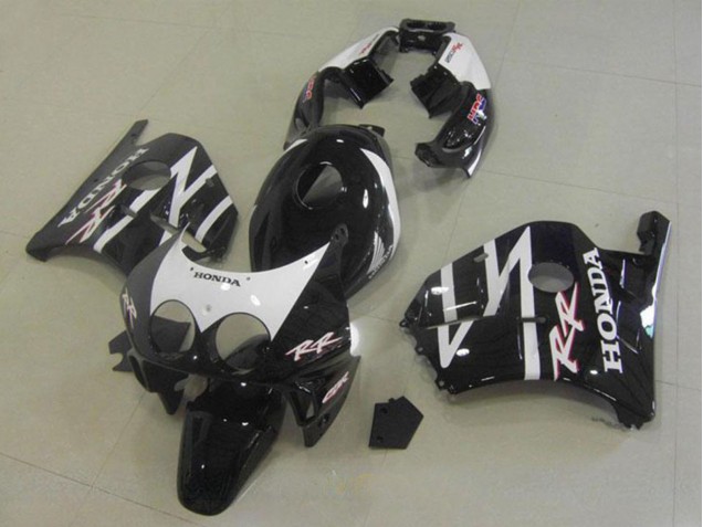 Venta Carenados Moto Honda CBR250RR MC22 1990-1998 - Negro Brillante Blanco