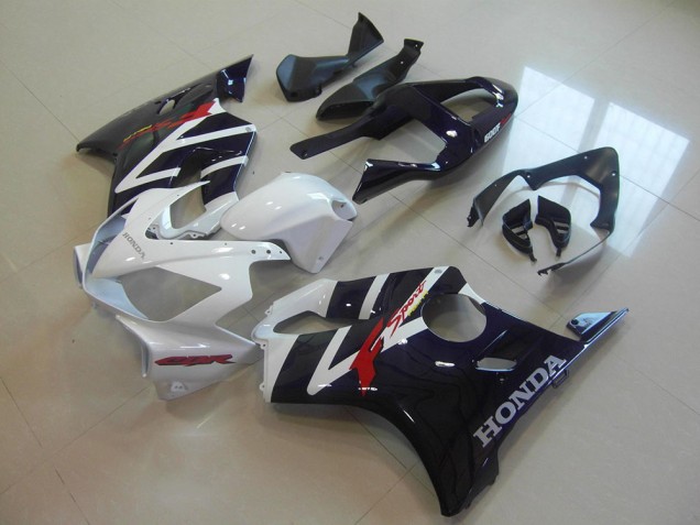 Venta Carenados Moto Honda CBR600 F4i 2001-2003 - Blanco Negro Brillante F Sport