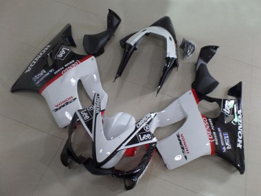 Venta Carenados Moto Honda CBR600 F4i 2001-2003 - Blanco Rojo Negro Brillante Carrera Lee