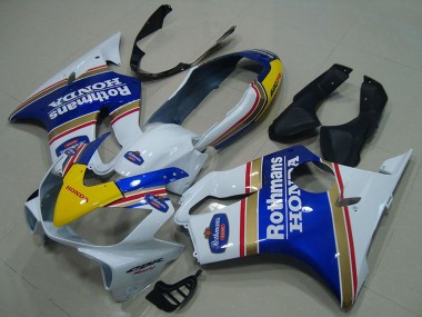 Venta Carenados Moto Honda CBR600 F4i 2004-2007 - Blanco Azul Amarillo Rothmans