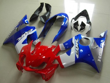 Venta Carenados Moto Honda CBR600 F4i 2004-2007 - Azul Blanco Rojo Gris