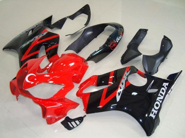 Venta Kits Carenado Moto Honda CBR600 F4i 2004-2007 - Rojo Negro Brillante
