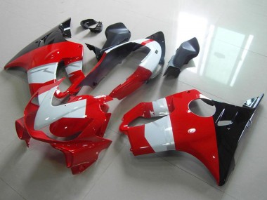 Venta Carenado Moto Honda CBR600 F4i 2004-2007 - Blanco Rojo Negro Brillante