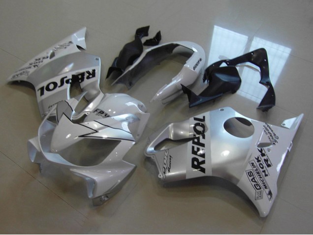 Venta Carenados Moto Honda CBR600 F4i 2004-2007 - Blanco Plata Negro Repsol