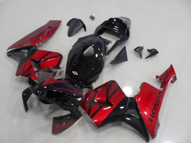 Venta Carenado Moto Honda CBR600RR 2003-2004 - Rojo Negro Brillante Raya