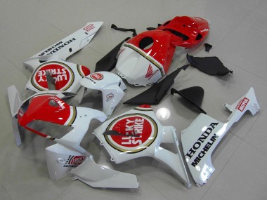 Venta Carenados Moto Honda CBR600RR 2005-2006 - Blanco Rojo Lucky Strike