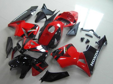 Venta Carenados Moto Honda CBR600RR 2005-2006 - Rojo Negro Brillante