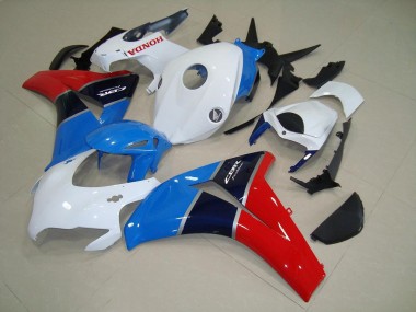Venta Carenados Moto Honda CBR1000RR 2008-2011 - Blanco Azul Claro Rojo Negro Brillante