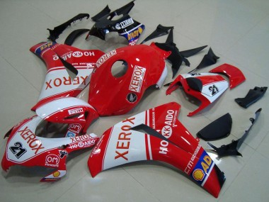 Venta Carenados Moto Honda CBR1000RR 2008-2011 - Blanco Rojo Xerox 21