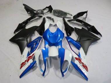 Venta Carenado Moto BMW S1000RR 2015-2016 - Blanco Azul Negro Mate
