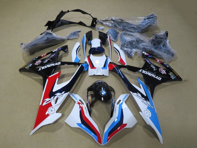 Venta Carenado Moto BMW S1000RR 2019-2022 - Blanco Azul Rojo Negro