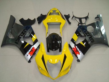 Venta Carenados Moto Suzuki GSXR 1000 2003-2004 - Amarillo Plata Gris Negro Rojo