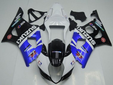Venta Carenados Moto Suzuki GSXR 1000 2003-2004 - Blanco Azul Negro Rojo Elf