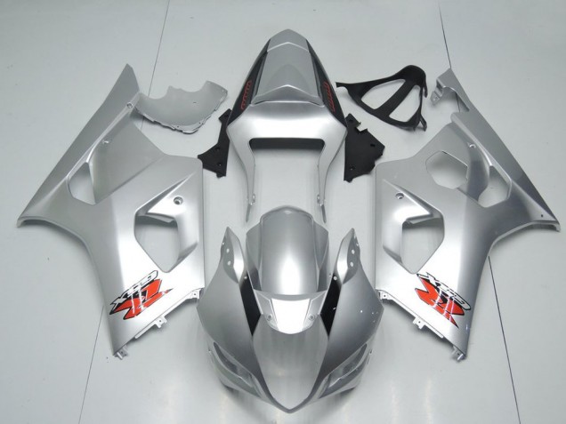 Venta Carenados Moto Suzuki GSXR 1000 2003-2004 - Plata Rojo OEM Estilo