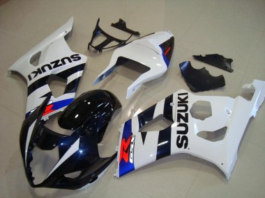 Venta Carenados Moto Suzuki GSXR 1000 2003-2004 - Blanco Azul Azul Oscuro Rojo