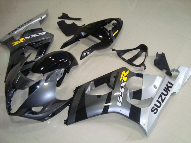Venta Carenados Moto Suzuki GSXR 1000 2003-2004 - Plata Gris Negro Amarillo