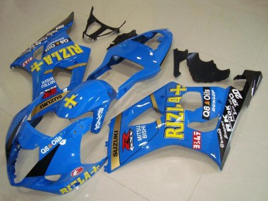 Venta Carenados Moto Suzuki GSXR 1000 2003-2004 - Azul Oro Negro Rizla