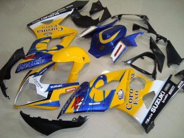 Venta Carenados Moto Suzuki GSXR 1000 2005-2006 - Amarillo Blanco Negro Corona