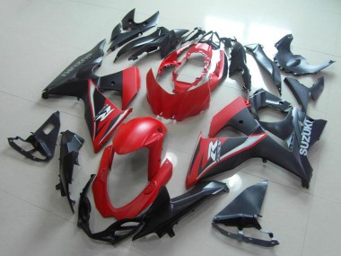 Venta Carenados Moto Suzuki GSXR 1000 2009-2016 - Rojo Negro Mate