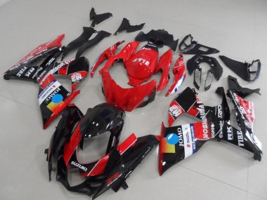 Venta Carenados Moto Suzuki GSXR 1000 2009-2016 - Rojo Azul Amarillo Negro JOMO