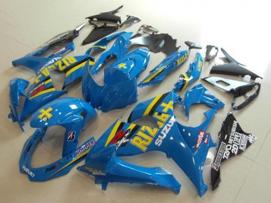 Venta Carenados Moto Suzuki GSXR 1000 2009-2016 - Azul Amarillo Rizla Hopper Motul