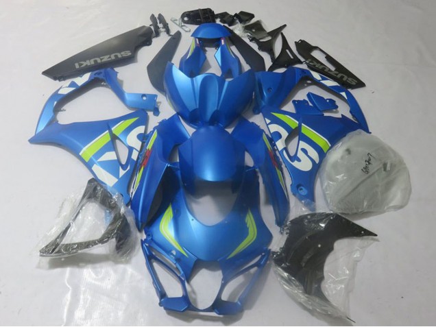 Venta Carenados Moto Suzuki GSXR 1000 2017-2024 - Azul Verde Lima Blanco