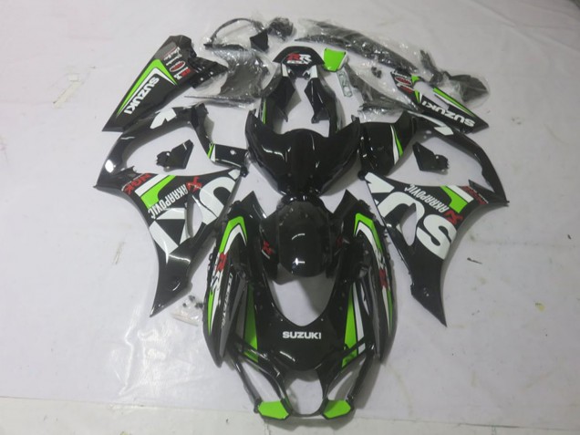 Venta Carenados Moto Suzuki GSXR 1000 2017-2024 - Negro Brillante Verde Blanco