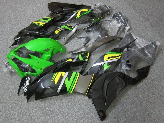 Venta Carenados Moto Kawasaki ZX6R 2019-2022 - Verde Negro Amarillo