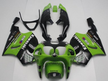 Venta Carenados Moto Kawasaki ZX7R 1996-2003 - Verde Negro Brillante Monstruo Elf
