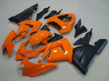 Venta Carenados Moto Kawasaki ZX10R 2004-2005 - Naranja Negro Mate