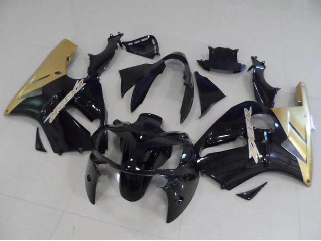 Venta Kits Carenado Moto Kawasaki ZX12R 2002-2006 - Negro Brillante Oro