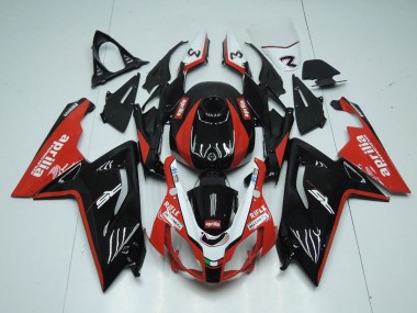 Venta Carenados Moto Aprilia RS125 2006-2011 - Negro Brillante Rojo Blanco