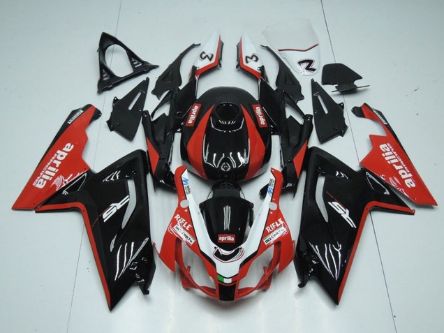 Venta Carenados Moto Aprilia RS125 2006-2011 - Negro Brillante Rojo Blanco