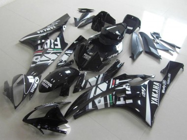 Venta Carenados Moto Yamaha YZF R6 2006-2007 - Blanco Negro Brillante Verde Rojo Fiat Yamalube Motul