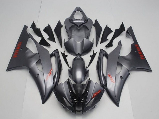 Venta Carenado Moto Yamaha YZF R6 2008-2016 - Gris Rojo Calcomanías
