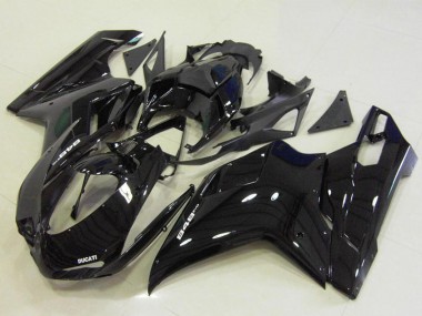 Venta Carenados Moto Ducati 848 2007-2014 - Negro Brillante