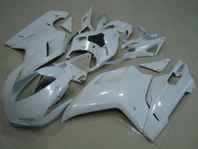 Venta Carenados Moto Ducati 848 1098 1198 2007-2014 - Blanco Brillante
