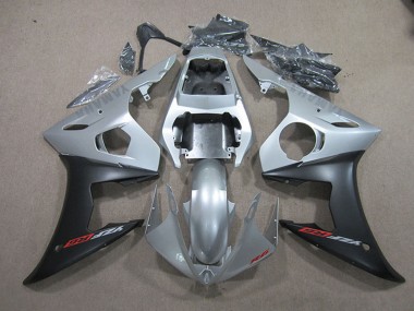 Venta Carenados Moto Yamaha YZF R6 2003-2004 - Plata Negro Mate
