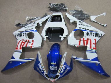 Venta Carenados Moto Yamaha YZF R6 2003-2004 - Blanco Azul Rojo Fiat Motul