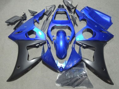 Venta Carenado Moto Yamaha YZF R6 2003-2004 - Azul Negro Mate