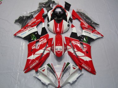 Venta Carenados Moto Yamaha YZF R6 2008-2016 - Blanco Rojo Negro Brillante Verde Monstruo Rocol Milwaukee Maxxis