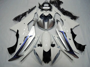 Venta Kits Carenado Moto Yamaha YZF R6 2008-2016 - Blanco Azul Negro