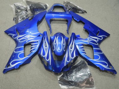 Venta Carenados Moto Yamaha YZF R1 2000-2001 - Azul Blanco Llama