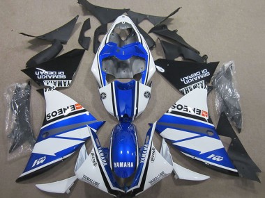 Venta Carenados Moto Yamaha YZF R1 2000-2001 - Blanco Azul Negro ENEOS